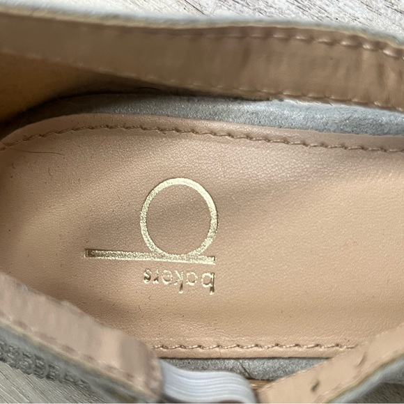 Bakers Alena Silver & Black Rhinestone Embellished Pointed Toe Flat Shoes Size 7 - Picture 4 of 7